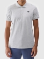 Pólo regular para homem - cinzento 4FWMM00TPTSM366 cinzento