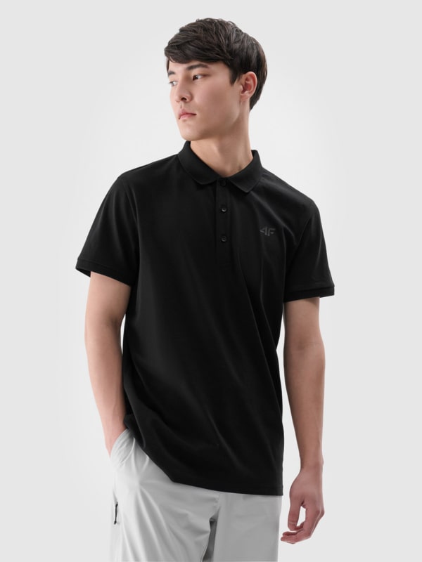 Pólo regular para homem - preto 4FWMM00TPTSM367 preto