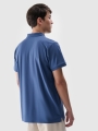 Pólo regular para homem - azul marinho 4FWMM00TPTSM367 azul marinho