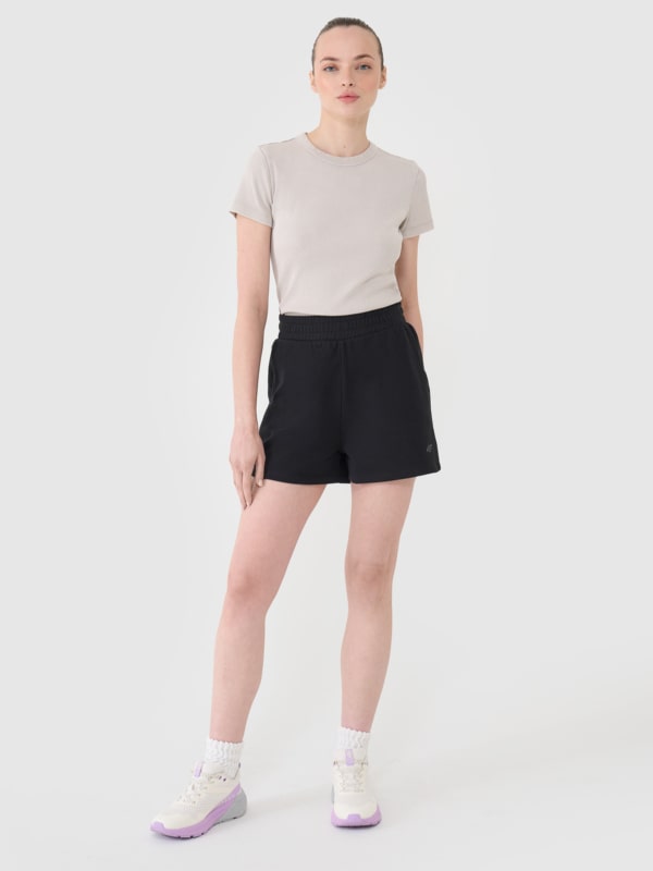 Calções de Treino para Mulher - Preto - 4FWMM00TSHOF542           