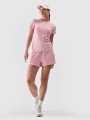 Calções para Mulher - Cor-de-Rosa - 4FWMM00TSHOF542    