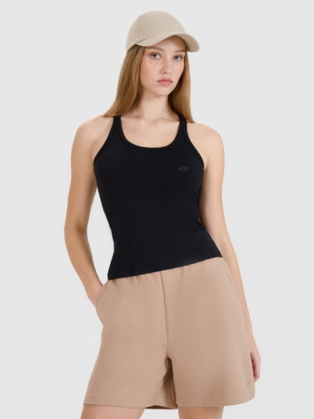 SLEEVELESS 4FWMM00TSLEF124 preto