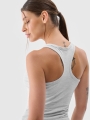 Top feminino liso e fino - cinzento 4FWMM00TSLEF124 cinzento