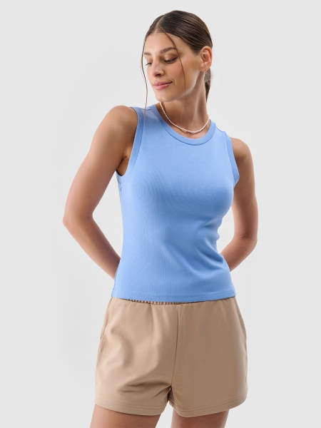 SLEEVELESS 4FWMM00TSLEF132 azul-marinho