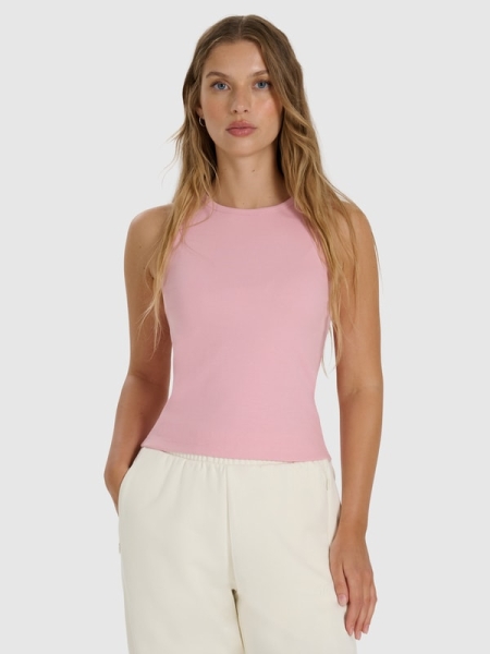 Camisola de Alças para Mulher - Cor-de-Rosa - 4FWMM00TSLEF132   
