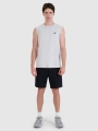 SLEEVELESS 4FWMM00TSLEM125 cinzento
