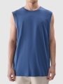 SLEEVELESS 4FWMM00TSLEM125 azul-marinho