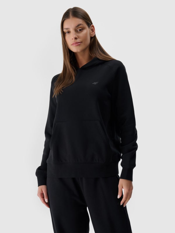 Moletom com capuz para mulher - preto 4FWMM00TSWSF1764 preto