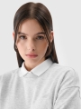 Sweatshirt para Mulher - Cinzento - 4FWMM00TSWSF1765   