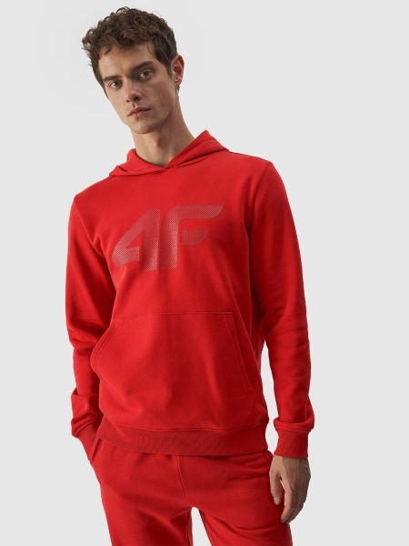 Casaco com capuz para homem - vermelho 4FWMM00TSWSM1464 Vermelho