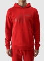 Casaco com capuz para homem - vermelho 4FWMM00TSWSM1464 Vermelho