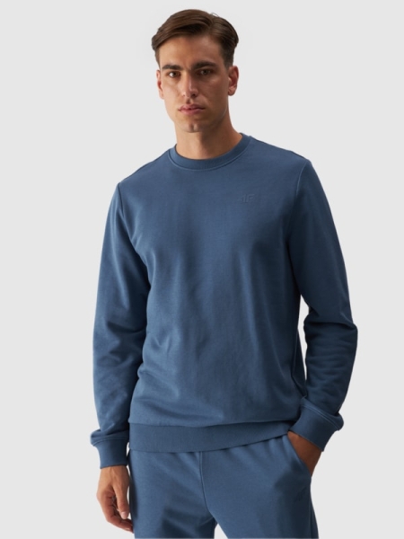Sweatshirt para Homem - Ganga/Azul Marinho - 4FWMM00TSWSM1465                