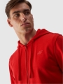 Casaco com capuz com fecho de correr para homem - vermelho 4FWMM00TSWSM1466 Vermelho