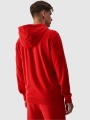 Casaco com capuz com fecho de correr para homem - vermelho 4FWMM00TSWSM1466 Vermelho