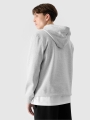 Sweatshirt com capuz sem fecho para homem - cinzento 4FWMM00TSWSM1766 cinzento