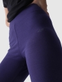 Leggings de malha para mulher - azul marinho 4FWMM00TTIGF195 azul marinho