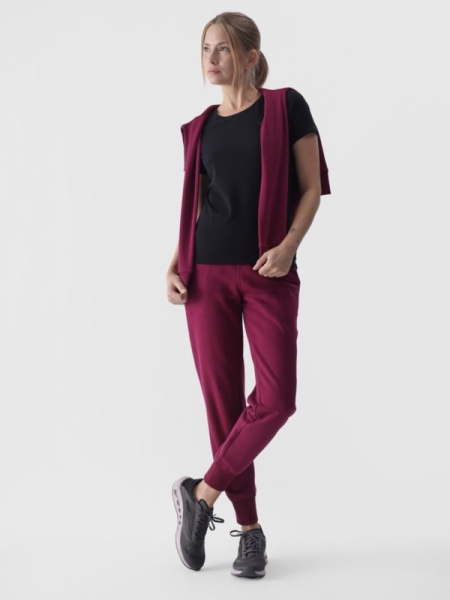 Calças Fato de Treino para Mulher - Roxo/Violeta  - 4FWMM00TTROF0946   
