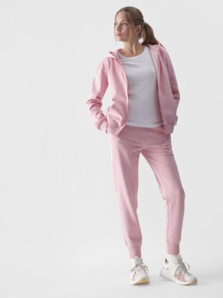 Calças Fato de Treino para Mulher - Cor-de-Rosa  - 4FWMM00TTROF0946