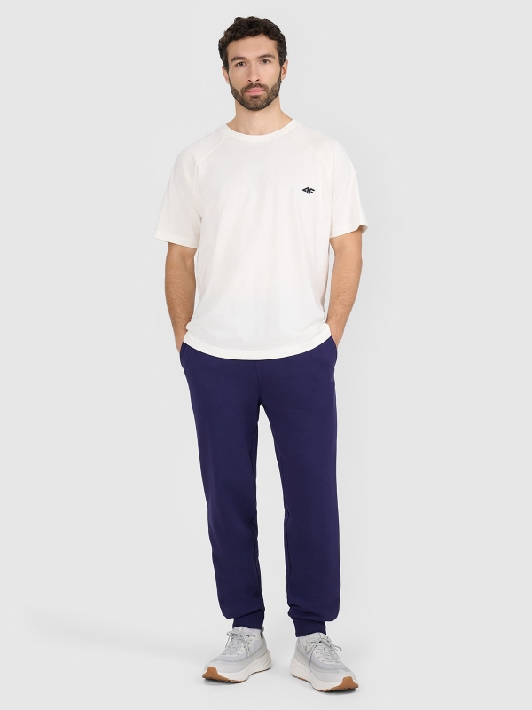 Calças Fato de Treino para Homem - Azul Marinho - 4FWMM00TTROM0942    