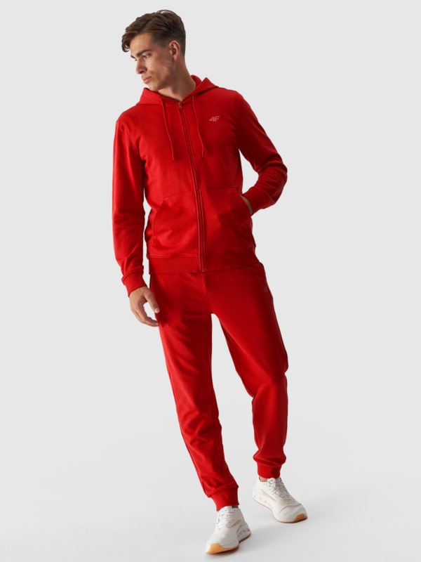 Calças Fato de Treino para Homem - Vermelho  - 4FWMM00TTROM0942