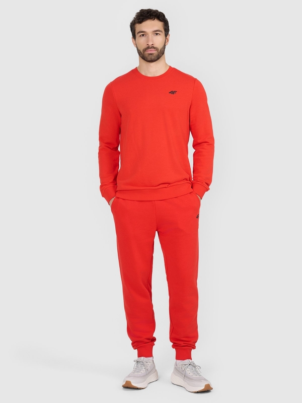 Calças Fato de Treino para Homem - Vermelho  - 4FWMM00TTROM0942