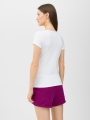 T-shirt slim lisa para senhora - branca 4FWMM00TTSHF1845 Branco