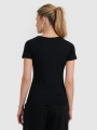 T-shirt Slim Lisa para Mulher - Preto - 4FWMM00TTSHF1845      
