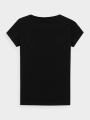 T-shirt slim lisa para senhora - preto 4FWMM00TTSHF1845 preto