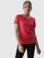 T-shirt slim lisa para senhora - vermelho 4FWMM00TTSHF1845 Vermelho