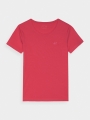 T-shirt slim lisa para senhora - vermelho 4FWMM00TTSHF1845 Vermelho