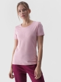 T-shirt slim feminina com estampado - rosa 4FWMM00TTSHF1846 rosa