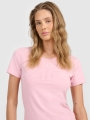T-shirt Crop-Top Lisa para Mulher - Cor-de-Rosa - 4FWMM00TTSHF1846    