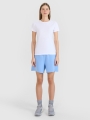 T-shirt slim lisa de senhora - branca 4FWMM00TTSHF2255 Branco