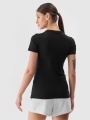 T-shirt slim lisa para senhora - preto 4FWMM00TTSHF2255 preto