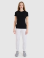 T-shirt slim lisa para senhora - preto 4FWMM00TTSHF2255 preto