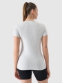 T-shirt slim lisa para senhora - cinzenta 4FWMM00TTSHF2255 cinzenta