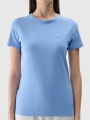 T-shirt slim lisa para senhora - azul 4FWMM00TTSHF2255 azul