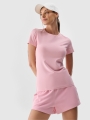 T-shirt slim lisa para senhora - rosa 4FWMM00TTSHF2255 rosa