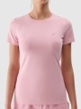 T-shirt slim lisa para senhora - rosa 4FWMM00TTSHF2255 rosa