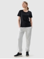 T-shirt lisa regular para senhora - preto 4FWMM00TTSHF2356 preto