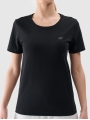 T-shirt lisa regular para senhora - preto 4FWMM00TTSHF2356 preto