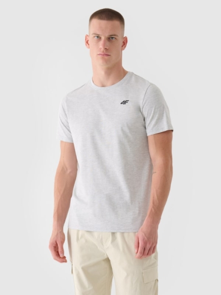 T-shirt para Homem - Cinzento - 4FWMM00TTSHM1843 	