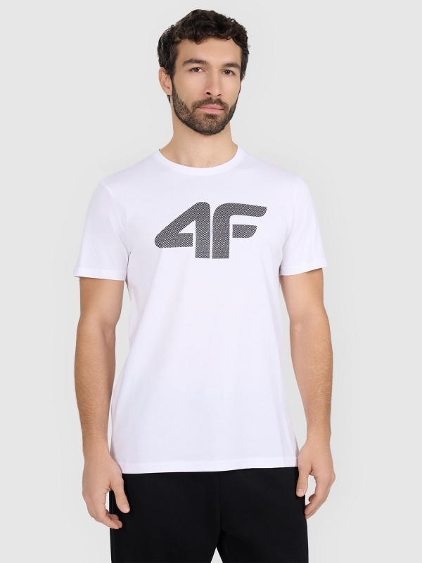 T-shirt para Homem - Branco - 4FWMM00TTSHM1844 