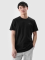T-shirt normal lisa para homem - preto 4FWMM00TTSHM2256 preto