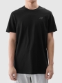 T-shirt normal lisa para homem - preto 4FWMM00TTSHM2256 preto