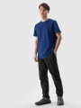T-shirt lisa regular para homem - azul 4FWMM00TTSHM2256 azul