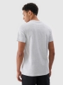 T-shirt regular para homem com estampado - cinzento 4FWMM00TTSHM2257 cinzento
