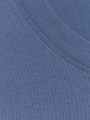T-shirt regular de homem com estampado - ganga 4FWMM00TTSHM2257 azul marinho