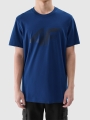 T-shirt regular para homem com estampado - turquesa 4FWMM00TTSHM2257 turquesa