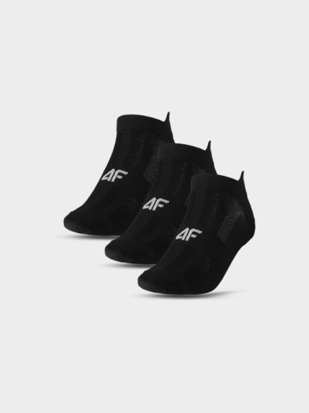 Meias de treino Over The Knee para mulher (pack de 3) - Preto 4FWMM00UFSOF202 preto